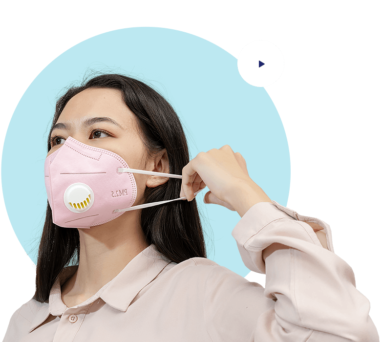 Wie trägt man eine Maske?